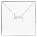 To My Girlfriend — Scripted Love Necklace